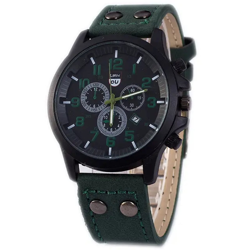 Men Quartz Watch Fashion Simple Business Belt Quartz Watch Men Watch Student Wristwatch