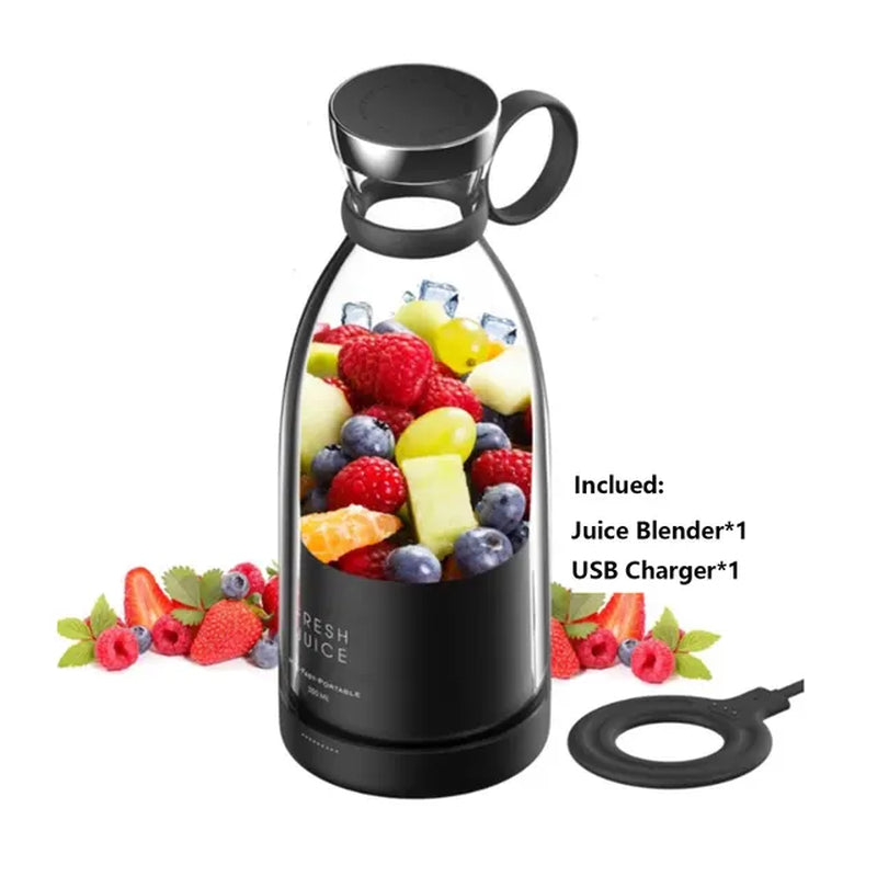 Portable Electric Blender Bottle Milkshake Juicer Wireless USB Charging Mini Fresh Juice Mixer Smoothie Blender Dropshipping