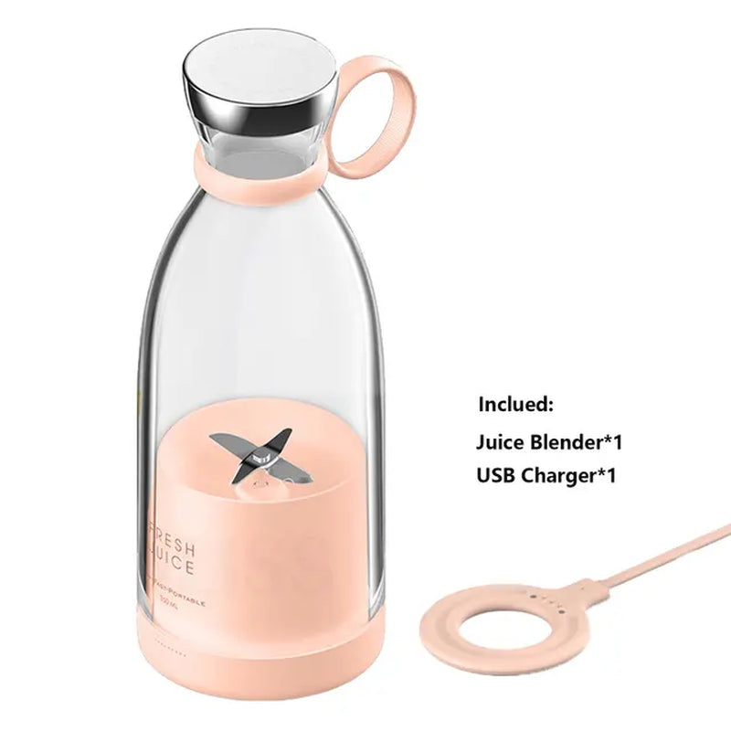 Portable Electric Blender Bottle Milkshake Juicer Wireless USB Charging Mini Fresh Juice Mixer Smoothie Blender Dropshipping